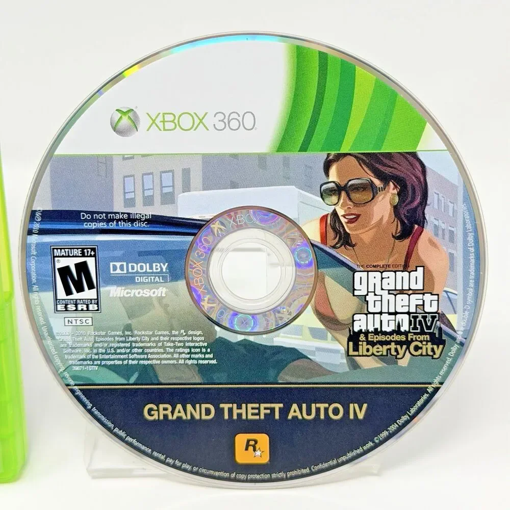 Grand Theft Auto IV Complete Edition Xbox 360 Rockstar Complete CIB Map Tested